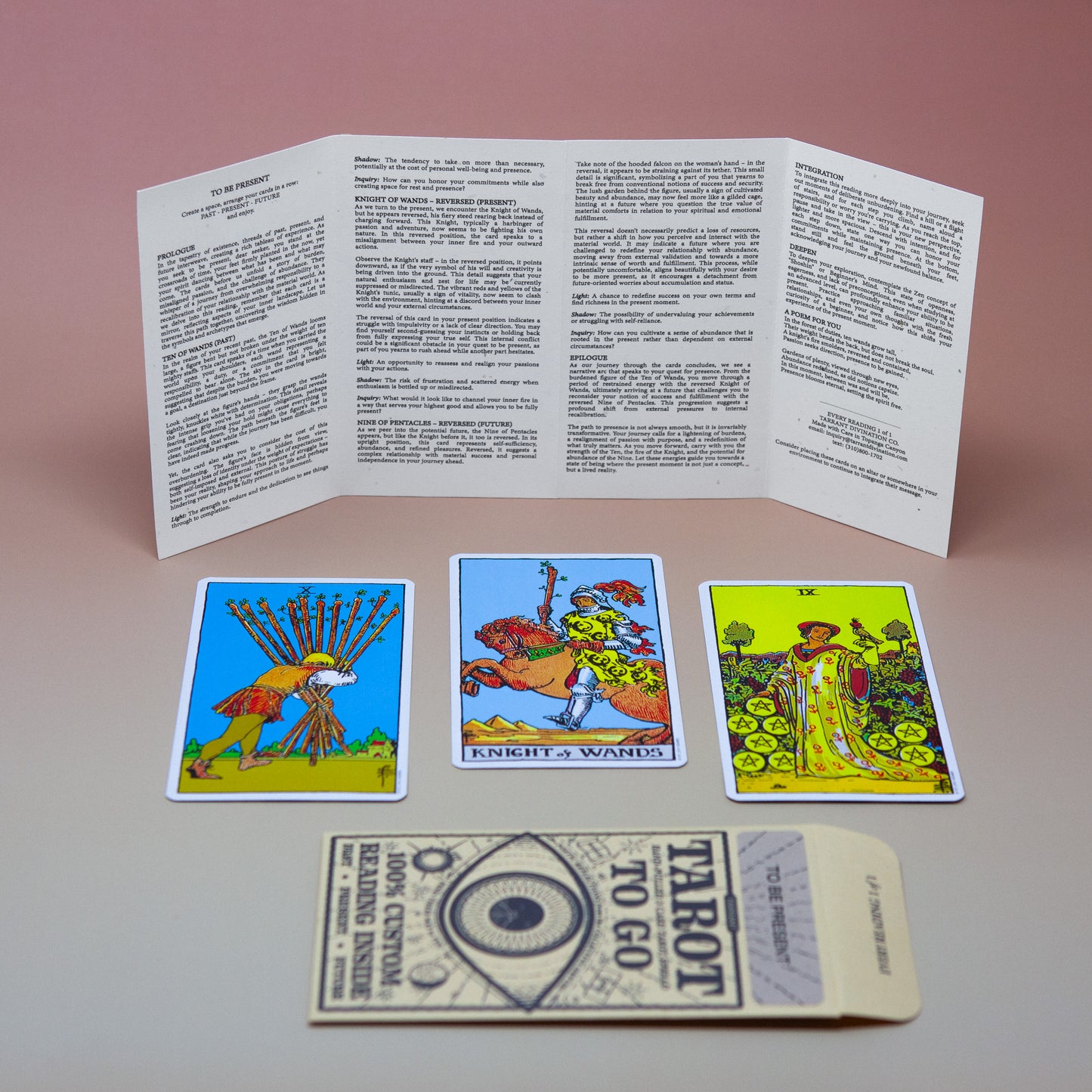 TAROT TO GO - Wholesale Unit