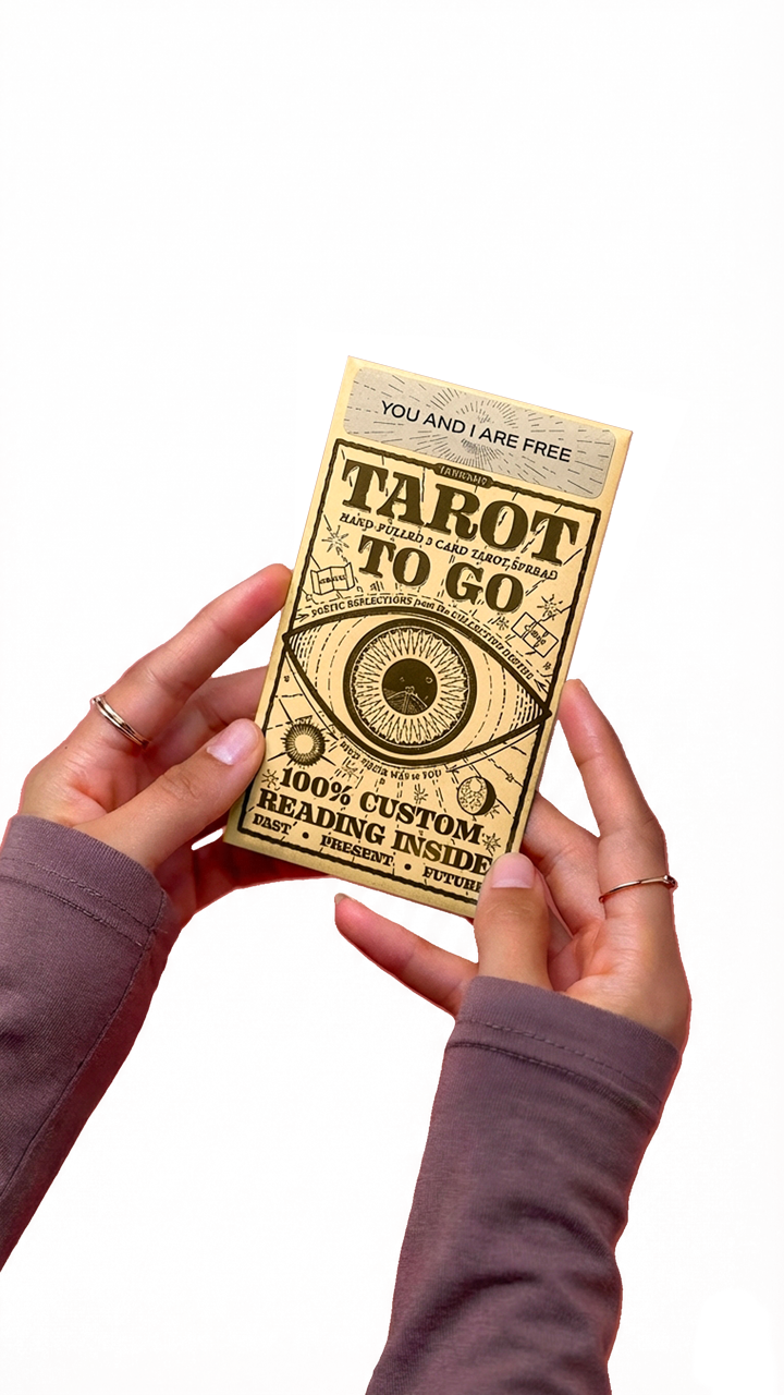 The envelope held in two hands